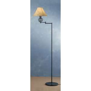    62H Monterey Swing Arm Floor Lamp Floor Lamps