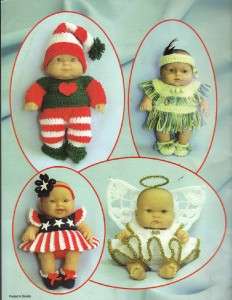 Annie Potter Original Holiday Babies Crochet Book~  