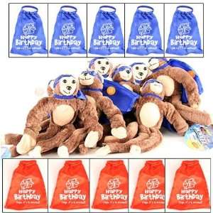  Happy Birthday (Hope its a Scream) 10 Pack   Red Toys & Games