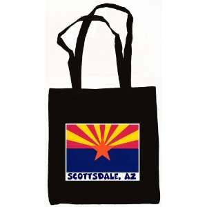  Scottsdale Arizona Souvenir Tote Bag Black Everything 