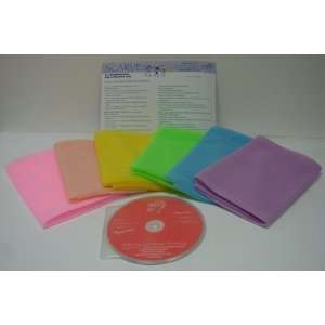  Arts Education Ideas SCID6P Pastel Colored Mini Scarf Kit 