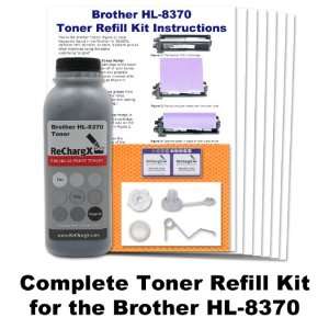  Brother HL 8370 Black Toner Refill Kit