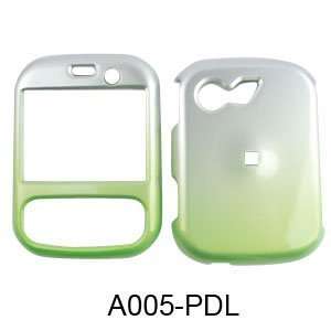 LG Imprint MN240 Two Tones, Silver and Green Hard Case/Cover/Faceplate 