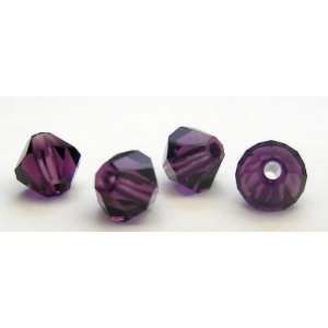  Czech Beads Rondells, DEEP VIOLET, 3 mm, 144 pcs 