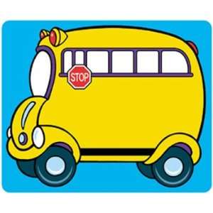   TREND ENTERPRISES INC. NAME TAGS SCHOOL BUS 36/PK 