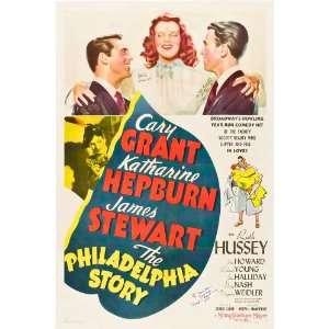  The Philadelphia Story Poster B 27x40 Katharine Hepburn 
