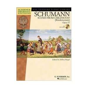 Schirmer Schumann Scenes From Childhood Kinderscenen Op 15 Book/CD 