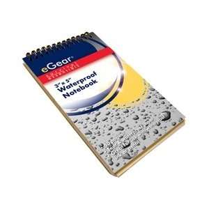  eGear Survival Essentials Waterproof Paper Pad (3 x 5 Inch 
