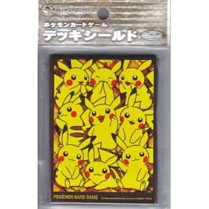  Pikachu Deck Sleeves 32 Pieces   Pokemon Center Black 