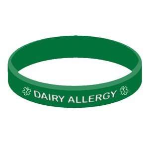  Dairy Allergy Silicone Wristband Bracelet Sports 