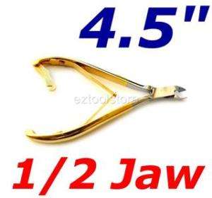 Pro Cuticle Nippers Acrylic Nail 1/2 JAW locking  