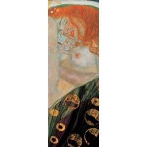  Danae (Detail) by Gustav Klimt 12x36