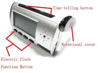 spy clock camera dvr hidden camcorder detector motion