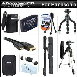  Advanced Accessory Kit For Panasonic DMC ZS20 Digital 