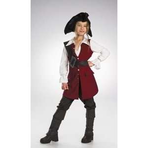  Elizabeth Pirate Child Deluxe 4 6X Costume Toys & Games