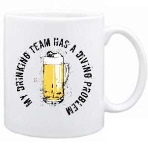  New  My Drinking Team Has A Diving Problem  Mug Sports 