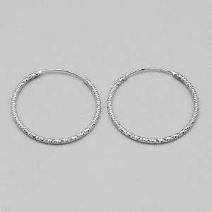  CHATEAU DARGENT Attractive Hoops Earrings in 925 Sterling 