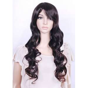  Synthetic Long Dark Brown Wig by Sexy Wigs Beauty