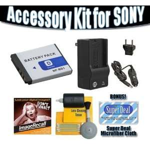 Digital Camera Accessory kit for Sony DSC G3, DSC T90, DSC T700, DSC 