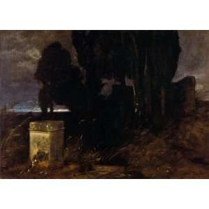   Bocklin   32 x 22 inches   Le Sanctuaire dHercule