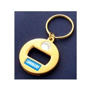  San Diego Chargers Gold EZ Bottle Opener Keychain Sports 