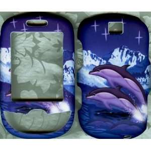  Dolphins Samsung Smiley T359 Hard phone cover case Cell 