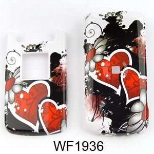 Samsung MyShot 2 R460 Wild Twin Hearts and Flowers Hard Case,Cover 