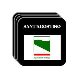   , Emilia Romagna   SANTAGOSTINO Set of 4 Mini Mousepad Coasters