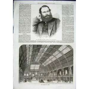    Market Hall Derby 1866,  Portrait Popplestone