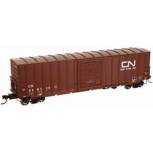  Atlas 45382 N 50 Rib Side Boxcar CN #416182/brn Toys 
