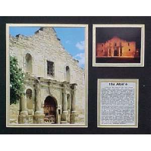  Alamo Landmarks Picture Plaque Framed