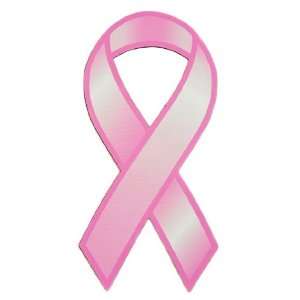  Pink Breast Cancer Ribbon Car Magnet