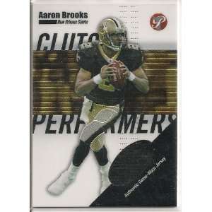  2004 Topps Pristine Clutch Performers Jersey CPAB Aaron 