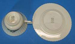 Set of 12 Lenox Rutledge Art Deco Tea Cups & Saucers  