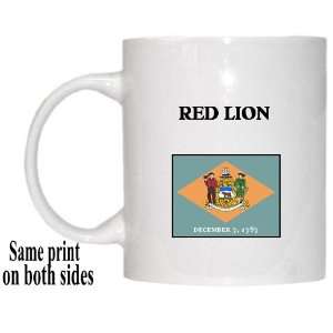  US State Flag   RED LION, Delaware (DE) Mug Everything 