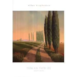 Tuscan Path III by Allan Stephenson 24x36