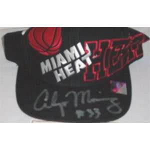  Alonzo Mourning Memorabilia Signed Limited Edition Hat 