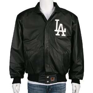    Los Angeles Dodgers Leather Script Jacket