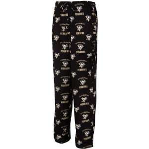    Pittsburgh Penguins Black Maverick Pajama Pants