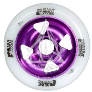  Blunt Cross Wheel Purple White 100mm 