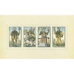  16Th Century Playing Cards Poster Print