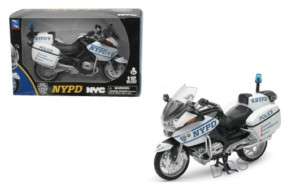 New Ray BMW R1200RT P NYPD BIKE POLICE MOTORCYCLE 1/12  