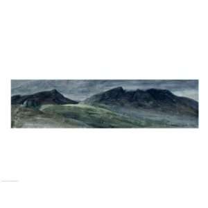  Saddleback and Part of Skiddaw   Poster by John Constable 