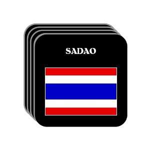 Thailand   SADAO Set of 4 Mini Mousepad Coasters 