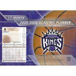  Sacramento Kings 2006 8x11 Academic Planner Sports 