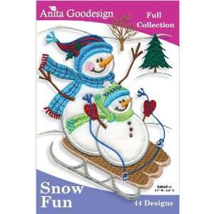  Anita Goodesign Embroidery Designs Cd Snow FUN Arts 