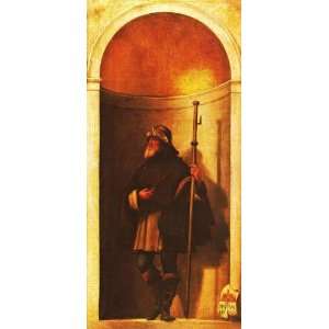 FRAMED oil paintings   Sebastiano del Piombo   24 x 50 inches   San 