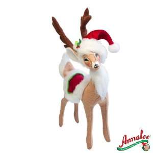  8 Cozy Christmas Reindeer by Annalee