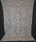   CUTWORK FIGURAL ROUND items in ANTIQUE TABLECLOTH 