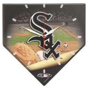 Chicago White Sox High Definition Plaque Clock  Sports 